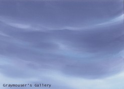 blue overcast background