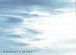 blue waters background