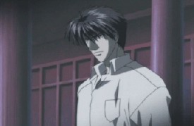 kagetora at entrance screencap
