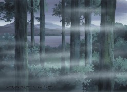 kotaro watches lake background