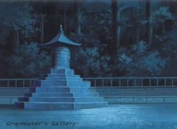 unknown small shrine background