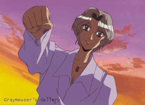 serena catches butterfly cel
