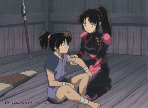 sango and kohaku cel