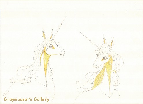 caputuring the unicorns sketch