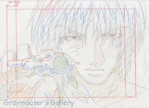 sanzo with gun sketch