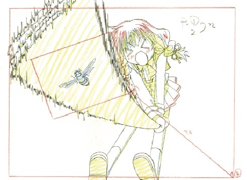 bee swatter sketch